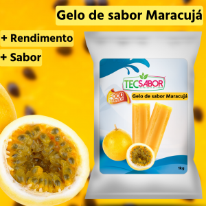 Gelo de Sabor Água de Coco - lojatecsabor